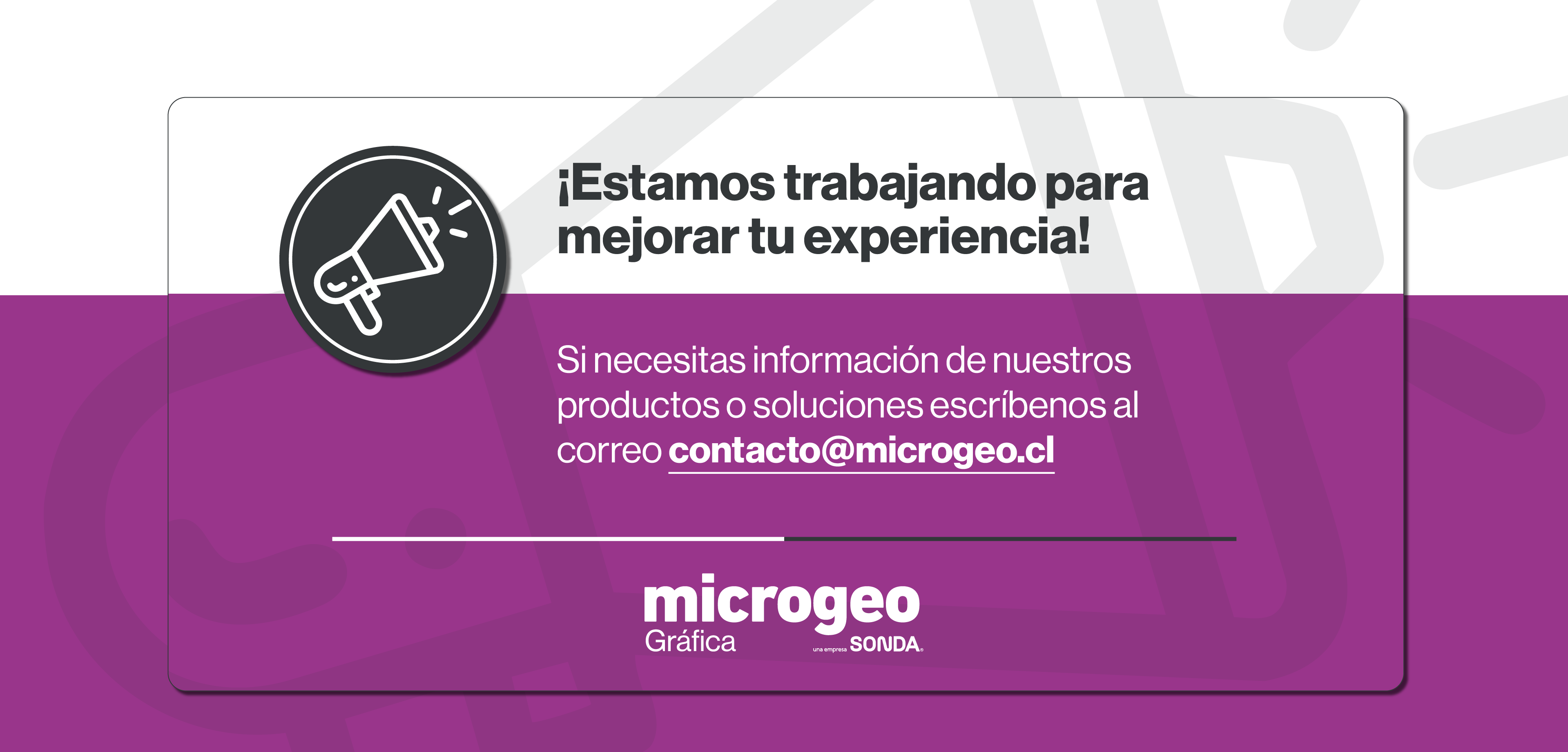Sitio en mantenimiento - estamos trabajando para este sitio